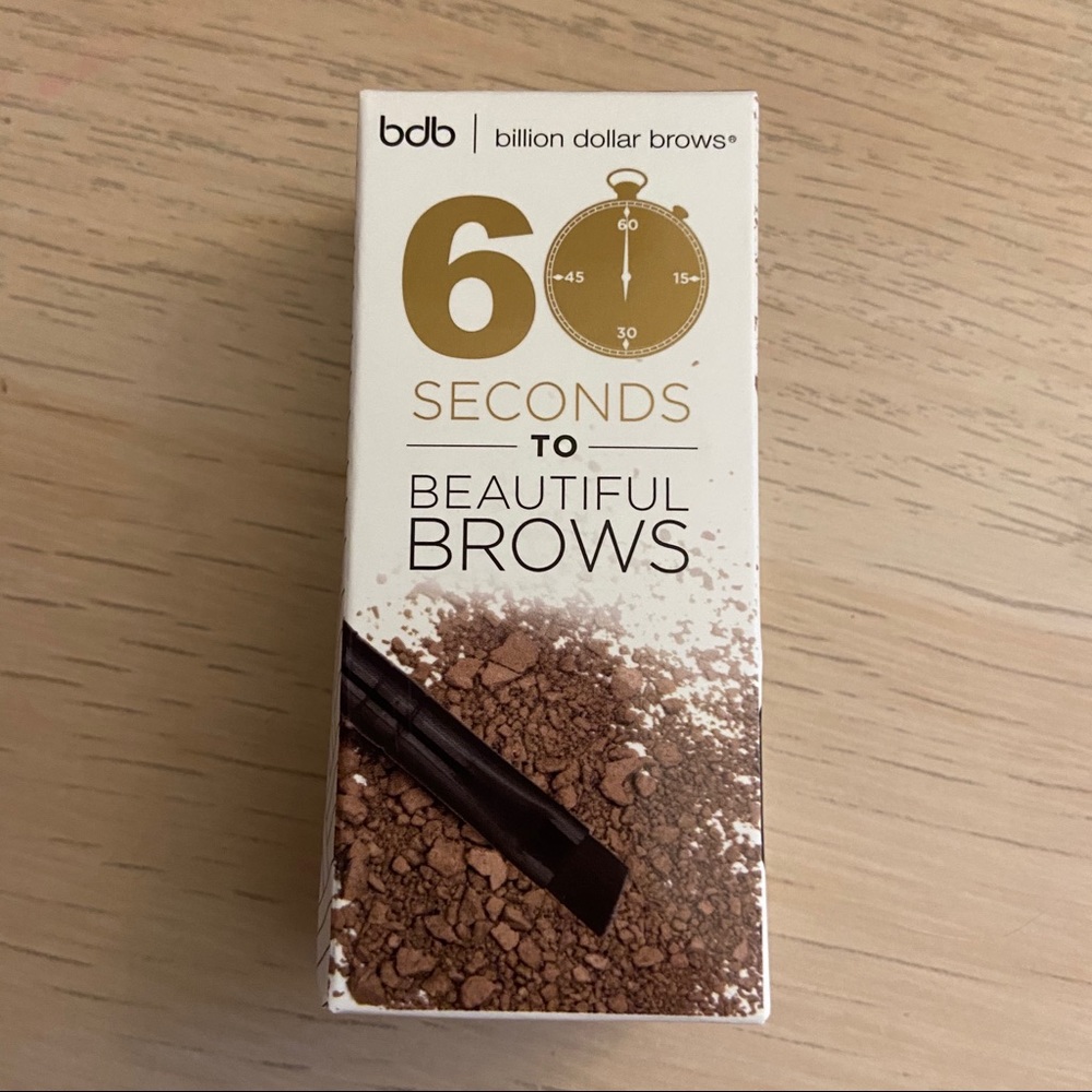 Billion Dollar Brows 60 seconds to beautiful bows.